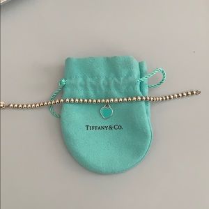 Tiffany and co heart bracelet bead